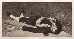 斗牛士死了。 作者 爱德华·马奈