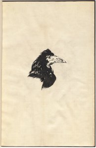 Le Corbeau：乌鸦 作者 Edouard Manet, Edgar Allan Poe