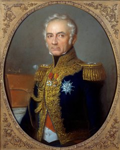 查尔斯·特里斯坦 (Charles Tristan) 的肖像，蒙托隆伯爵 (1783-1853) 爱德华·平格雷 (Edouard Pingret) (1788-1875) 的画作，大约 1840 年，82 x 67 厘米。 巴黎，Musee de l
