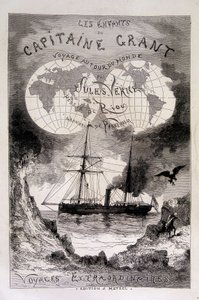 儒勒·凡尔纳 (Jules Verne) 的前沿“格兰特船长的孩子们” 作者 爱德华·里奥（Edouard Riou）