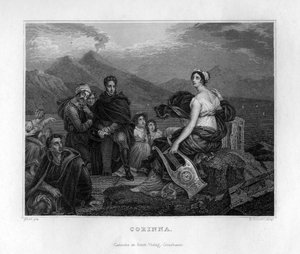 科里纳，古希腊诗人，约1833年