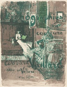 Paysages et intérieurs专辑的封面，1899年。 作者 爱德华·维拉德