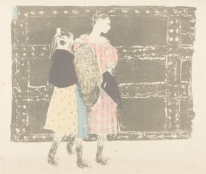 在欧洲之桥上，1897-1898年，1899年出版。 作者 爱德华·维拉德