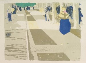 The Avenue, from the series Landscapes and Interiors 作者 爱德华·维拉德