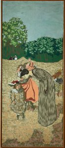 审讯》（布面油画） 作者 爱德华·维拉德