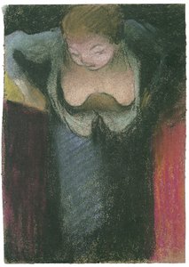 歌手，1891-1892年 作者 爱德华·维拉德
