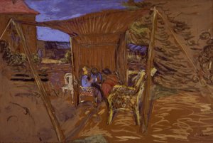 帐篷，1908年 作者 爱德华·维拉德