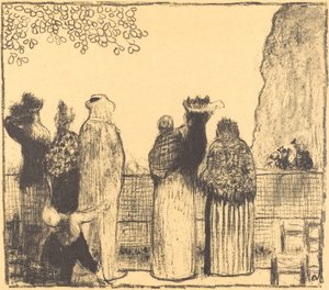 杜伊勒里宫 Les Tuileries，1895年出版。 作者 爱德华·维拉德