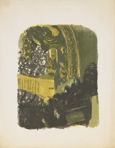 Une Galerie Au Gymnase（彩色石版画） 作者 爱德华·维拉德