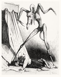 Le Diable Amoureux插图，1845年