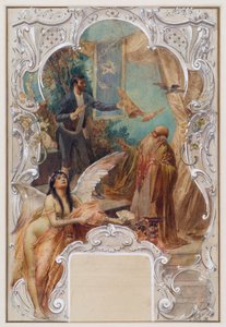 Taschenspieler （维也纳 Varieté Ronacher 的壁画设计）