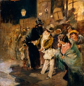 嘉年华，作者：达尔博诺·爱德华 (1841-1915)