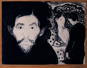 妒忌 作者 爱德华·蒙克