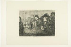 克里斯蒂安波希米亚人 I 作者 爱德华·蒙克