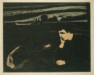忧郁三世，1902年 作者 爱德华·蒙克