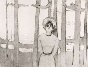 夏夜之声，1894年 作者 爱德华·蒙克