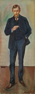 法国人》，Marcel Archinard，约 1904 年（布面油画） 作者 爱德华·蒙克