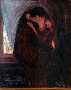 这个吻 作者 爱德华·蒙克