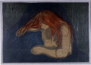 吸血鬼 作者 爱德华·蒙克