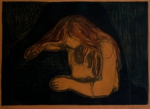 吸血鬼（吸血鬼 II） 作者 爱德华·蒙克