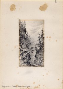 Wiesen Strasse在瑞士达沃斯附近，1898-99 作者 爱德华·阿德里安·威尔逊