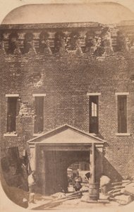 萨姆特堡的撤离，1861年4月。 作者 爱德华·安东尼