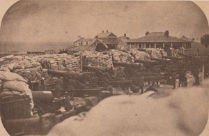 萨姆特堡的撤离，1861年4月，1861年4月。 作者 爱德华·安东尼