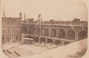 萨姆特堡的撤离，1861年4月，1861年4月。 作者 爱德华·安东尼