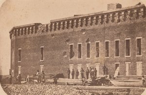 萨姆特堡的撤离，1861年4月，1861年4月。 作者 爱德华·安东尼
