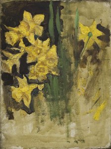 水仙花（布面油画