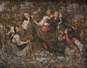 地球觉醒，1909年，c1930。 作者 爱德华·阿特金森·霍内尔