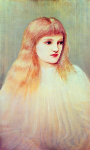 Cecily Horner的肖像，1895年