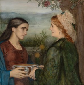 礼物》（水彩画）