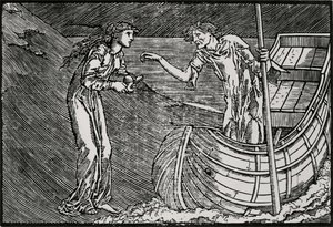 卡戎的费用 作者 爱德华·科利（之后）伯恩·琼斯（Burne Jones）