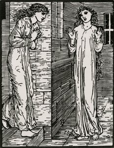 来到一姐面前 作者 爱德华·科利（之后）伯恩·琼斯（Burne Jones）
