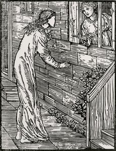 来到第二 作者 爱德华·科利（之后）伯恩·琼斯（Burne Jones）