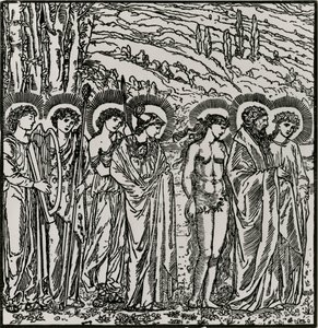 进入诸神之中 作者 爱德华·科利（之后）伯恩·琼斯（Burne Jones）