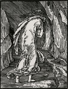 进入地狱 作者 爱德华·科利（之后）伯恩·琼斯（Burne Jones）