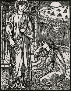 普赛克和谷神星 作者 爱德华·科利（之后）伯恩·琼斯（Burne Jones）