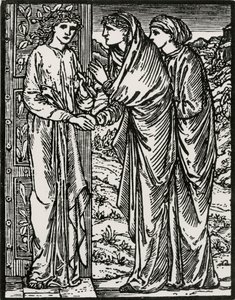 第二次访问 作者 爱德华·科利（之后）伯恩·琼斯（Burne Jones）