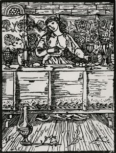 吃饭时的歌声 作者 爱德华·科利（之后）伯恩·琼斯（Burne Jones）