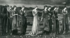 普赛克的婚礼 作者 爱德华·科利（之后）伯恩·琼斯（Burne Jones）