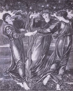 The garden of Hespirides, Bibbys Annual 作者 爱德华·科利（之后）伯恩·琼斯（Burne Jones）
