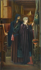 巫师，1898年 作者 爱德华·伯恩·琼斯