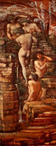 木若虫，1881-85 作者 爱德华·伯恩·琼斯