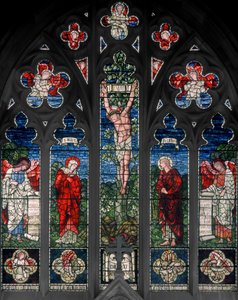 Birmingham，Acocks Green，St Mary The Virgin，East Window，Morris＆Co.，Edward Burne-Jones，John Henry Dearle（1859-1932），1895