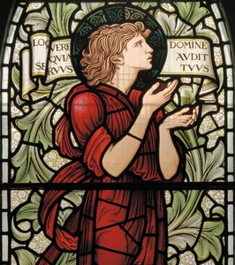 Wilden，All Saints，Morris＆Co.，Edward Burne-Jones，John Henry Dearle（1859-1932），Samuel，detail，1902-1914，Louisa，Alfred，The Baldwins，Prime Minister，Methodist，Worcestershire，Arts＆Crafts，
