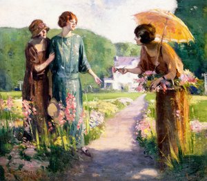 采摘鲜花