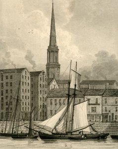 利物浦码头的圣乔治教堂，建于1830年。