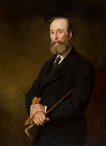 埃罗尔公园的威廉-奥格威-达尔格利什爵士（1832-1913年 作者 爱德华·休斯
